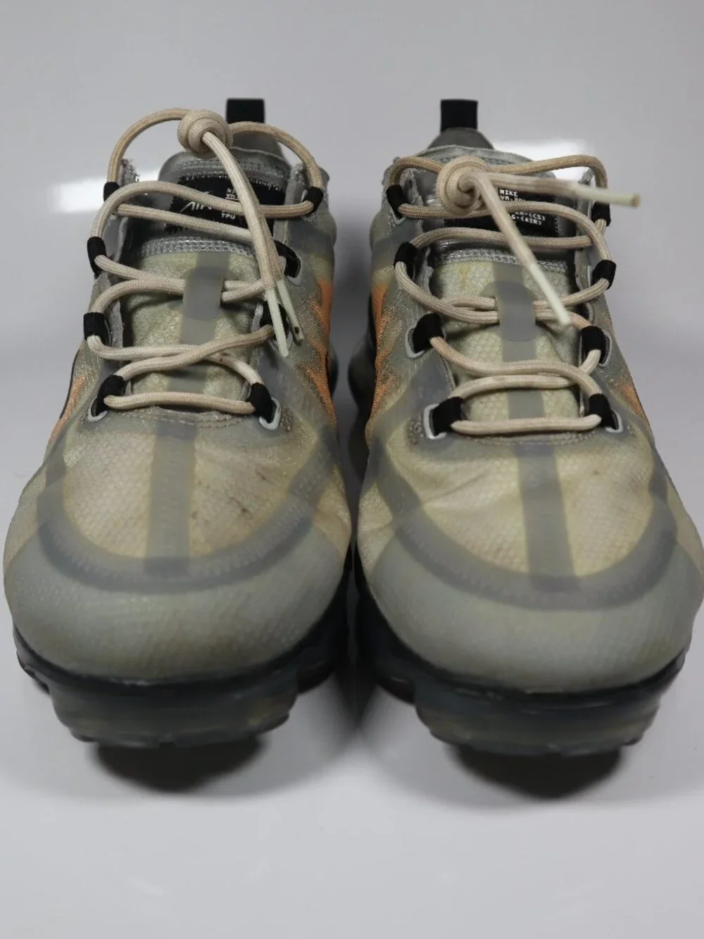 Nike Air VaporMax 2019 Wolf Grey Shoes Men's Size 9 AR6631-006